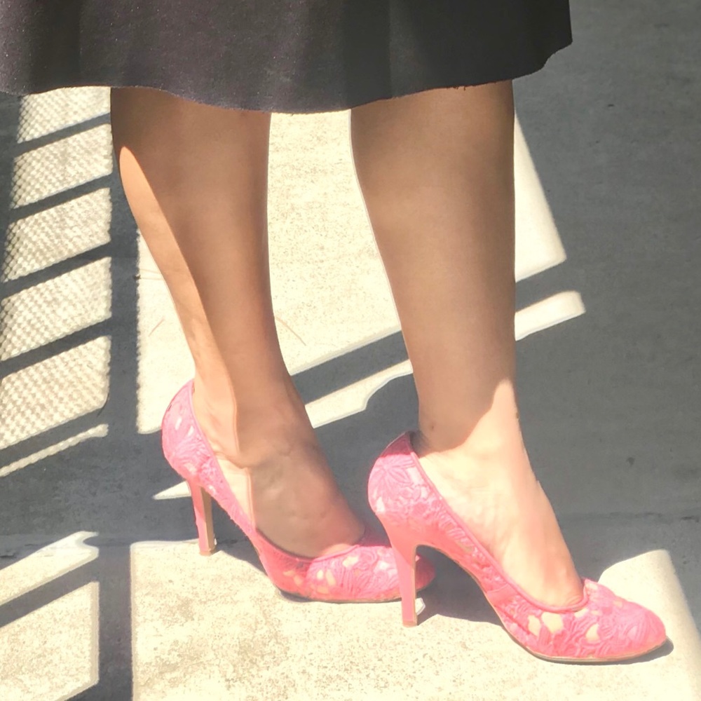 Jessica Simpson Lace Pumps